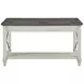 Hartford Antique White And Gray Writing Desk