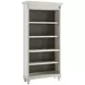 Hartford Antique White And Gray Double Pedestal Home Office Set