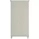 Hartford Antique White And Gray Open Bookcase
