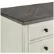 Hartford Antique White And Gray Lateral File Cabinet