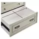 Hartford Antique White And Gray Lateral File Cabinet
