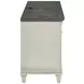 Hartford Antique White And Gray Credenza