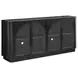 Harper Black 70" TV Stand