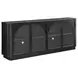 Harper Black 80" TV Stand