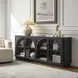 Harper Black 80" TV Stand
