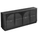 Harper Black 80" TV Stand