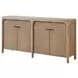Knox Brown 4 Door TV Stand