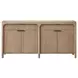 Knox Brown 4 Door TV Stand