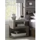 Modern Loft Graystone S Nightstand