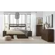 Modern Loft Brownstone Drawer Dresser
