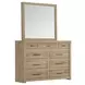 Modern Loft Khaki 9 Drawer Chesser