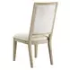 Modern Loft Khaki Performance Fabric Dining Side Chair Set of 2