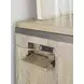 Modern Loft Brown 4 Door Sideboard