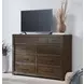 Modern Loft Brownstone 9 Drawer Chesser