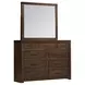 Modern Loft Brownstone 9 Drawer Chesser