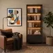 Marsden Black Open Bookcase