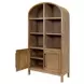 Olivia Brown Bookcase with 8 Shelves