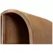 Olivia Brown Bookcase with 8 Shelves