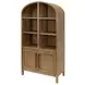 Olivia Brown Bookcase with 8 Shelves
