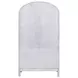 Olivia White Bookcase with 8 Shelves