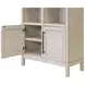 Olivia White Bookcase with 8 Shelves