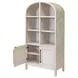 Olivia White Bookcase with 8 Shelves