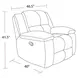 Branton Cabot Stone Manual Recliner