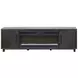 Palisades Charcoal 80" TV Stand with Fireplace and LED