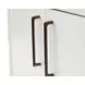 Pomona Soft White Open Bookcase with 2 Doors