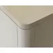 Pomona Soft White 80" TV Stand with Fireplace and LED