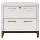 Pomona Soft White Lateral File Cabinet