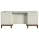 Pomona Soft White Home Office Set