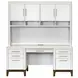 Pomona Soft White Home Office Set