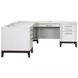 Pomona Soft White Executive Home Office Set