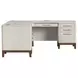 Pomona Soft White Executive Home Office Set