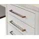 Pomona Soft White 68" Credenza with USB Charging