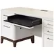 Pomona Soft White 68" Credenza with USB Charging