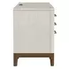 Pomona Soft White 68" Credenza with USB Charging