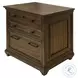 Porter Brown L Shaped Home Office Set