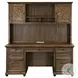 Porter Brown L Shaped Home Office Set
