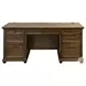 Porter Brown L Shaped Home Office Set