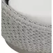 Savaii White Performance Fabric Outdoor Swivel Chair