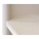 Towne White Open Bookcase