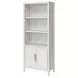 Towne White Door Bookcase