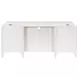 Towne White Double Pedestal Executive Desk