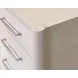 Towne White Double Pedestal L-Desk