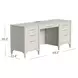 Towne White Credenza