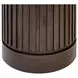 Tulane Brown 24" Round Side Table