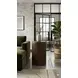 Tulane Brown 24" Round Side Table