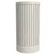Tulane White 24" Round Side Table